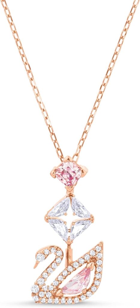 Crystal Swan Jewelry Set for Gift Giving 2024