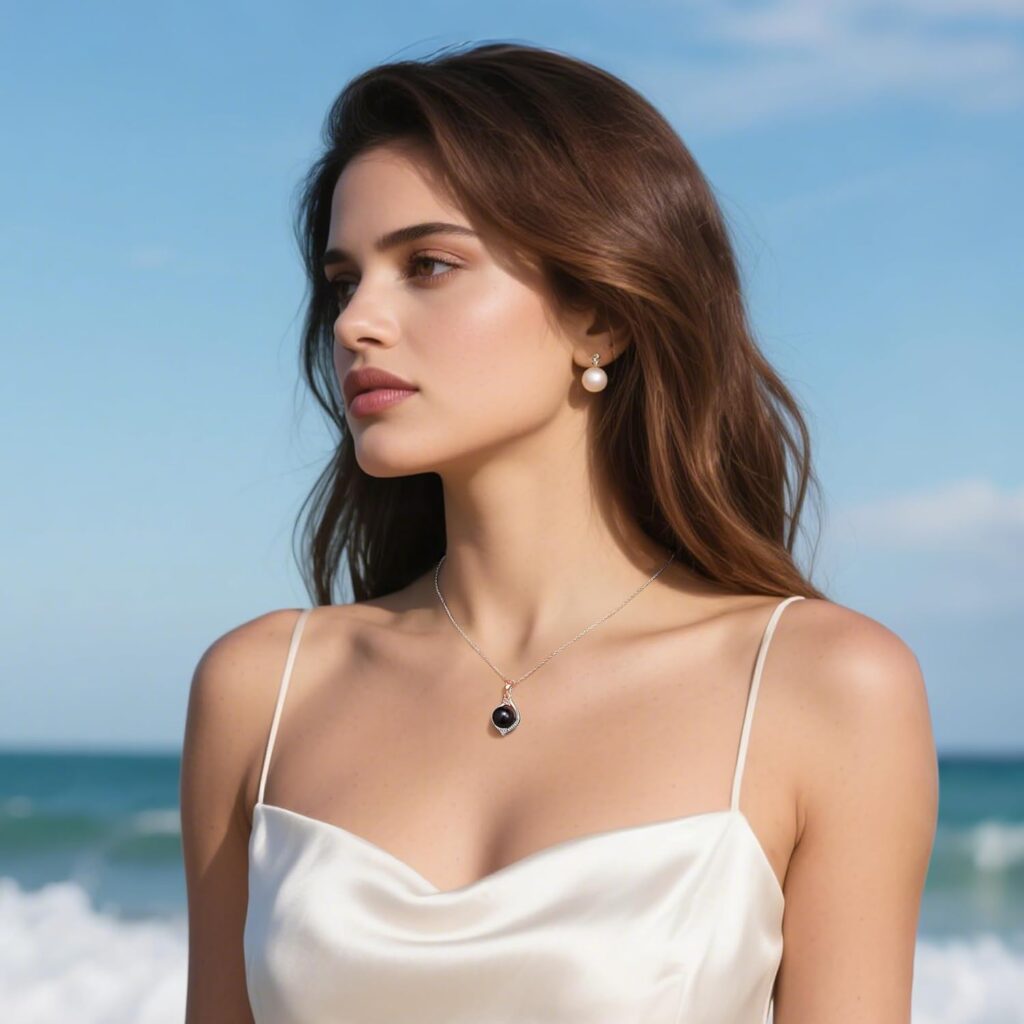Rose Pearl Necklace for Mother's Day 2026