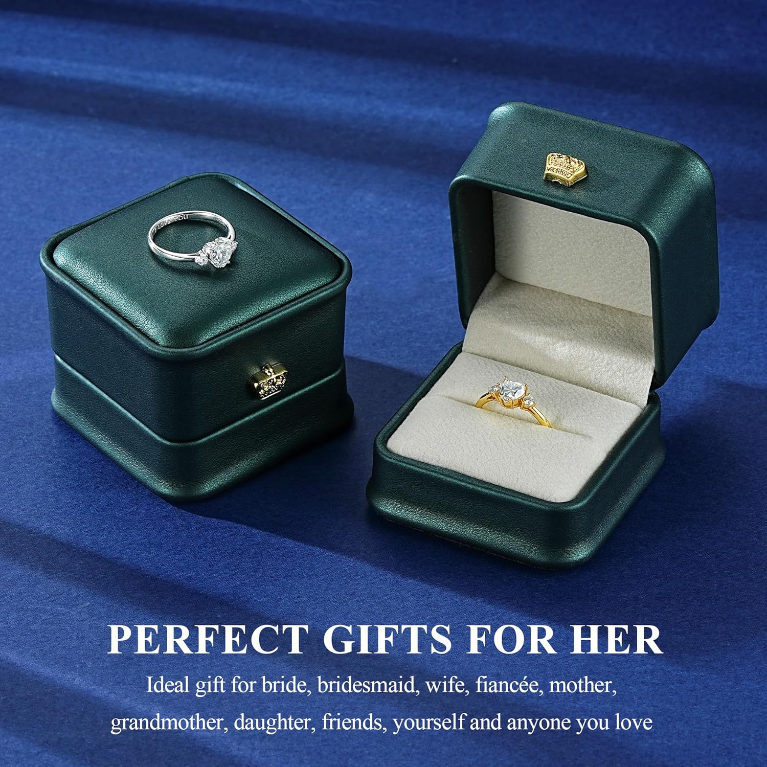 Sterling silver heart cut moissanite engagement ring with brilliant sparkle, romantic style
