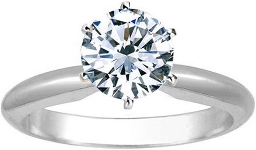 Lab Grown Diamond Solitaire Engagement Ring 2026