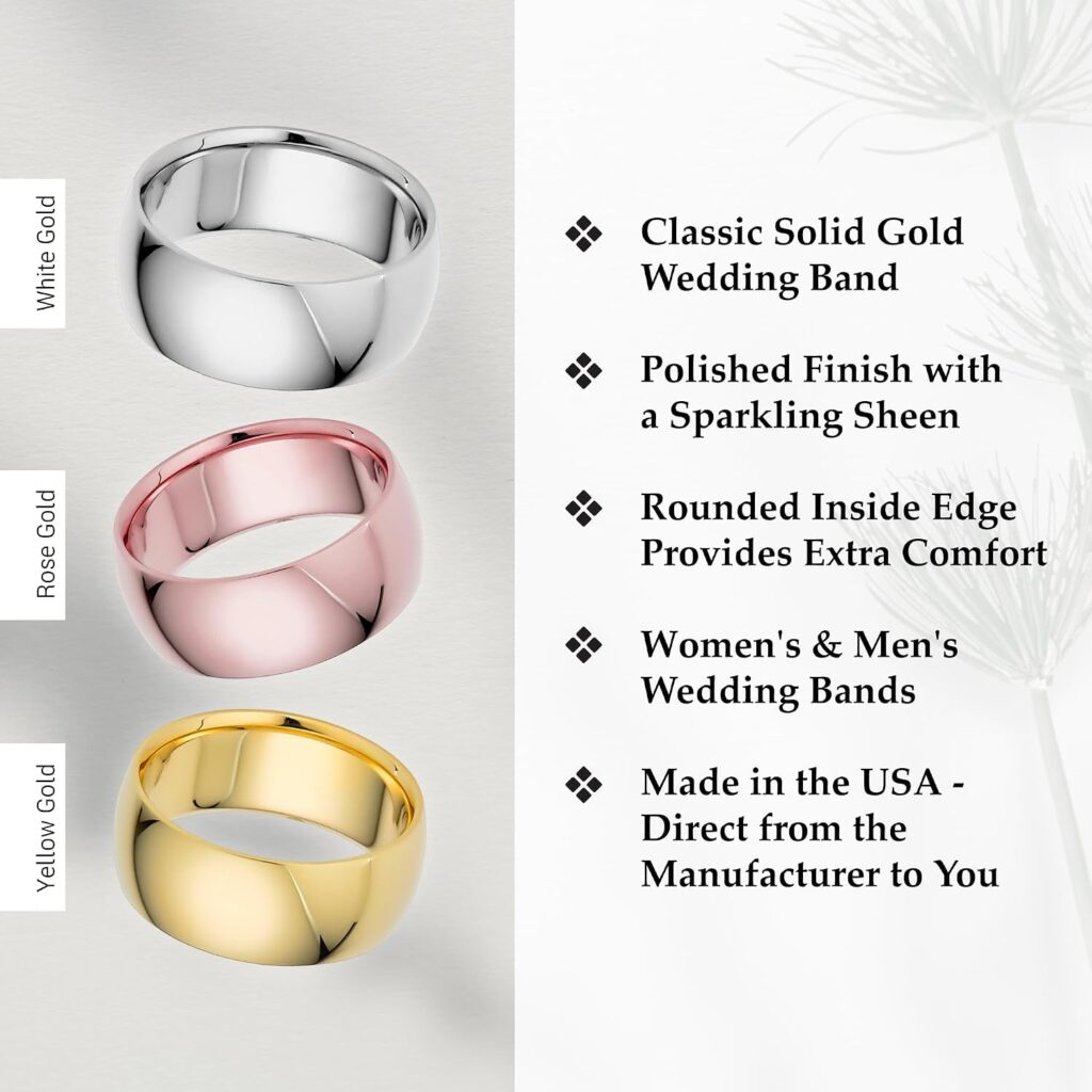 8mm Solid Gold Wedding Bands: Honest Review 2026