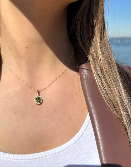 14k yellow gold sunflower pendant necklace with chocolate diamonds and citrine stones, 20-inch chain with lobster claw clasp