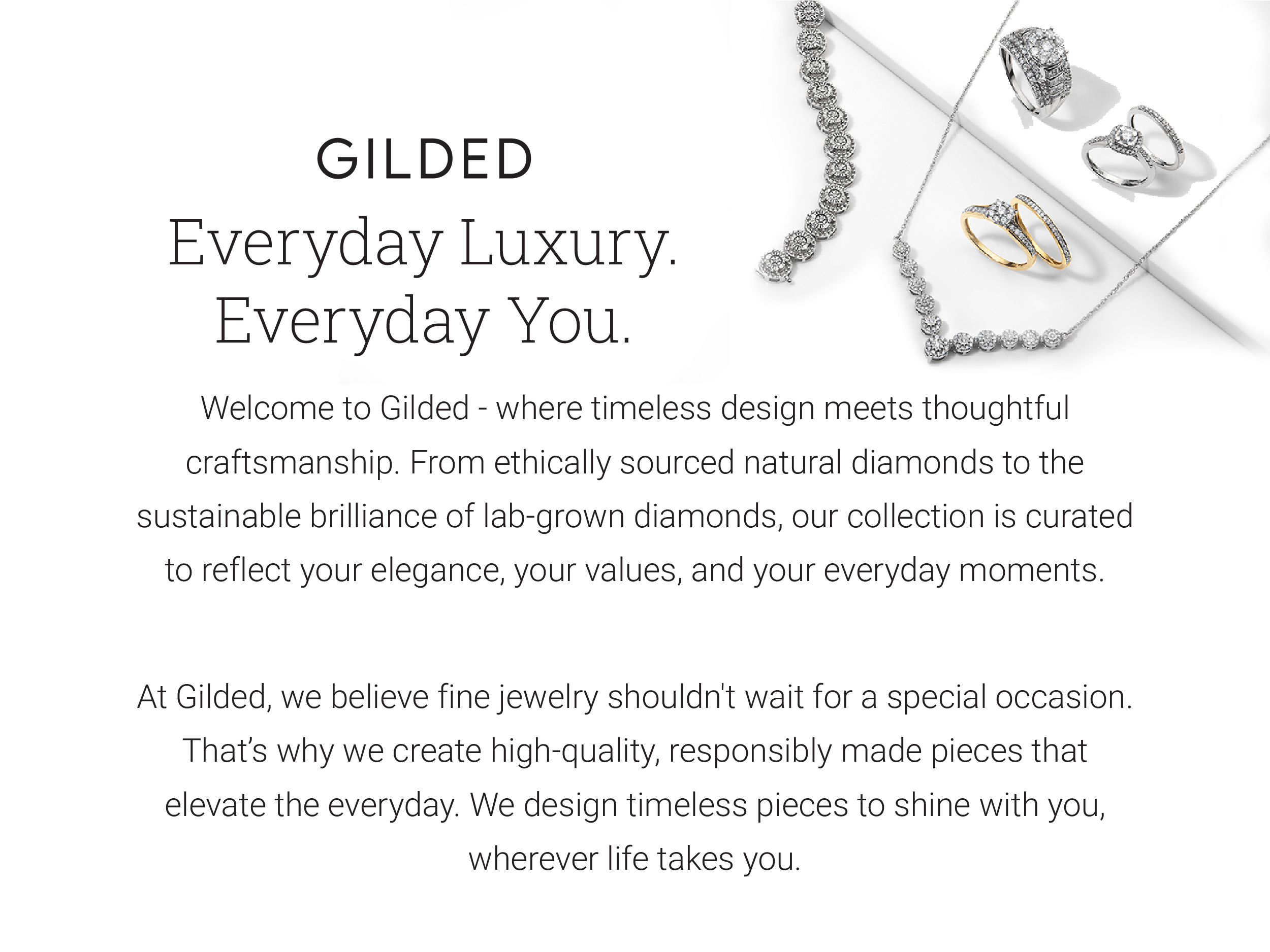 14K gold lab-grown diamond stud earrings with screw-back security, round and princess cut options, classic four-prong basket setting