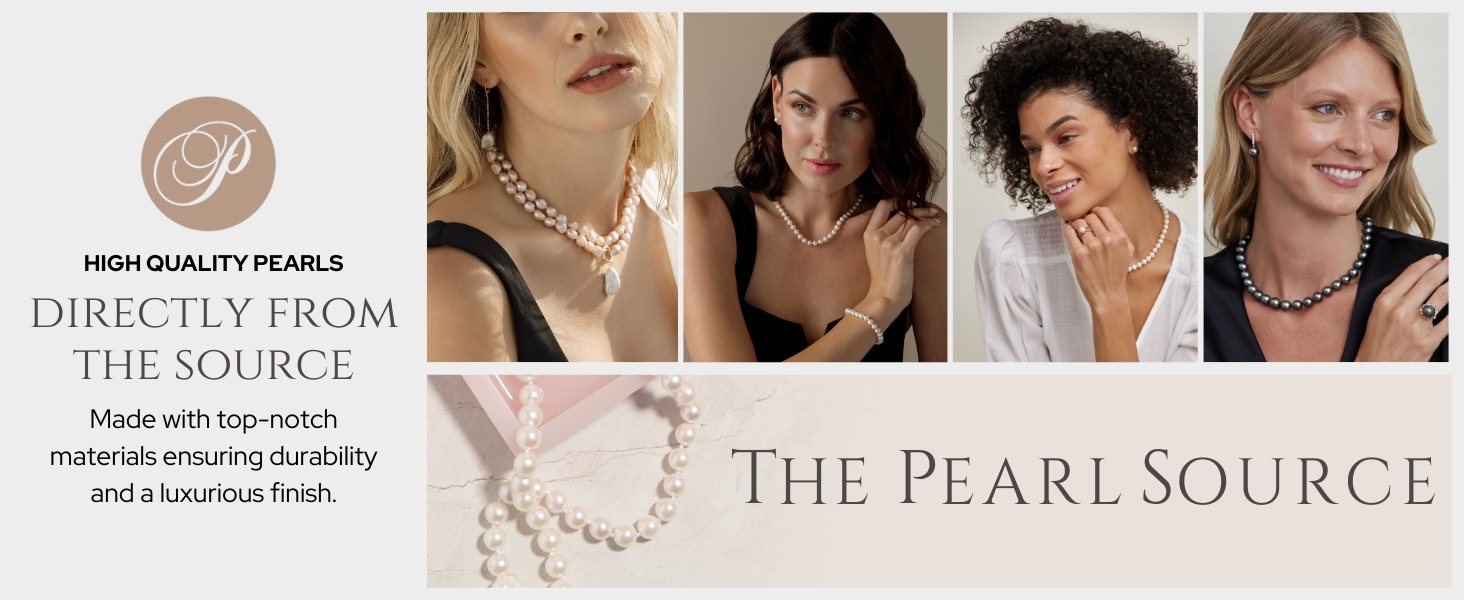 Japanese Akoya pearl pendant necklace with 14K gold chain, classic white cultured pearl on delicate gold setting