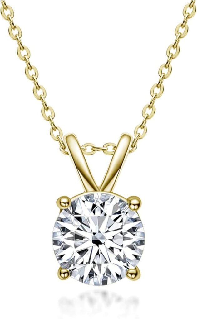 Lab-Grown Diamond Necklace 14K Gold 2026